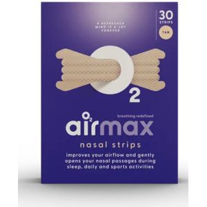 2x Airmax Neusstrips Tan 30 stuks