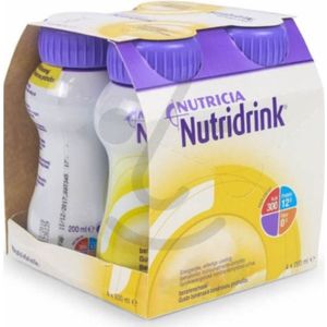 3x Nutricia Nutridrink Banaan 4 x 200 ml
