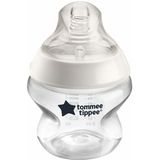 3x Tommee Tippee Closer to Nature Zuigfles Transparant 150 ml