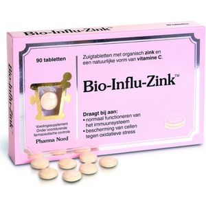 2x Pharma Nord Bio-Influ-Zink 90 tabletten