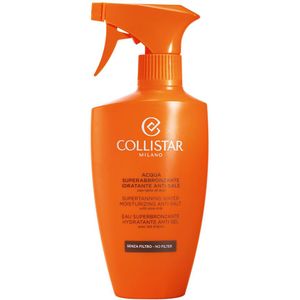 2x Collistar Supertanning Water with aloe Milk 400 ml