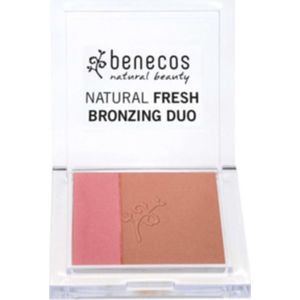 3x Benecos Natuurlijke Blush & Bronzer Duo Ibiza Nights 8 gr