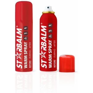 2x Starbalm Spray Warm 150 ml