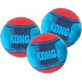 Kong Squeezzz Action M 6 cm - 3 stuks