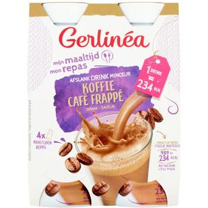 3x Gerlinea Mijn Maaltijd Afslank Drink Koffie 4 x 236 ml
