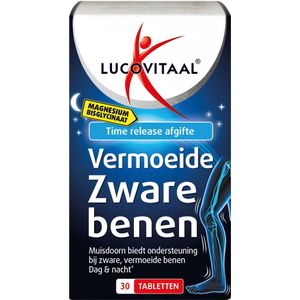 1+2 gratis: Lucovitaal Magnesium Vermoeide Zware Benen 30 tabletten