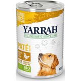 12x Yarrah Bio Hondenvoer Paté Kip 400 gr