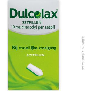 Dulcolax Moeilijke stoelgang 10 mg 6 stuks