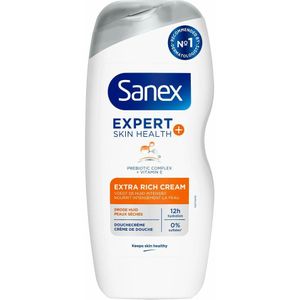 6x Sanex Douchecrème Expert Skin Health Extra Rich Cream 250 ml