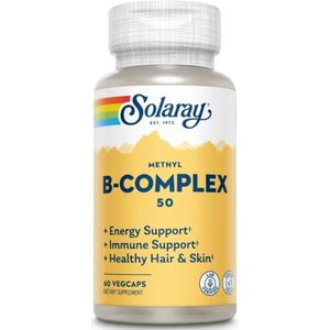 2x Solaray Methyl B-Complex 50 60 vegacapsules