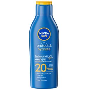 2x Nivea Sun Protect & Hydrate Zonnemelk SPF 20 200 ml
