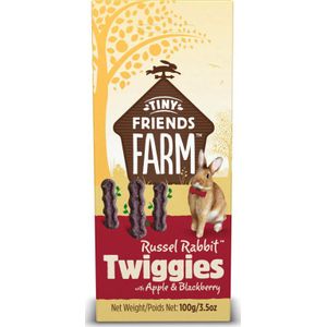 8x Tiny Friends Farm Russel Twiggies Apple & Blackberry 100 gr