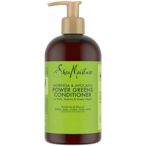 3x Shea Moisture Conditioner Power Greens Moringa & Avocado 384 ml