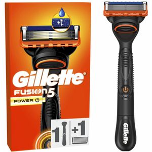 Gillette - Fusion5 Power - Scheermes - 8x - Handvat met 1 Scheermesje