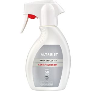 2x Altruist Zonnebrand Family Spray SPF 50 250 ml