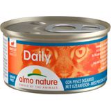 Almo Nature Daily Mousse Kattenvoer Oceaanvis 85 gr