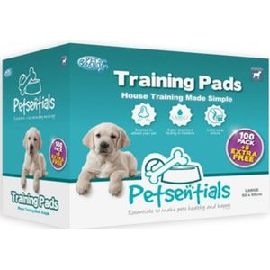 Petsentials Puppy Training Pads 58 x 58 cm 105 stuks