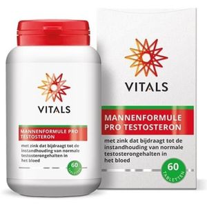 Vitals Mannenformule Pro Testosteron 60 tabletten