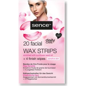 Sence Wax Strips voor het Gezicht 20 stuks