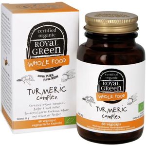 2x Royal Green Turmeric Complex 60 capsules