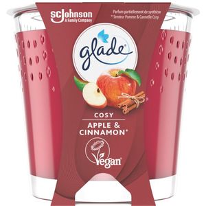 Glade Vegan Geurkaars Cosy Apple & Cinnamon 129 gr