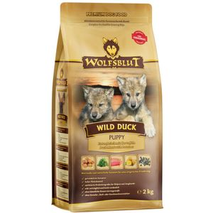 3x Wolfsblut Wild Duck Puppy 2 kg