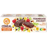 8x Céréal Zachte Koekjes Framboos Delight 140 gr