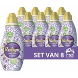 8x Robijn Klein & Krachtig Wasmiddel Spa Sensation 19 Wasbeurten 665 ml