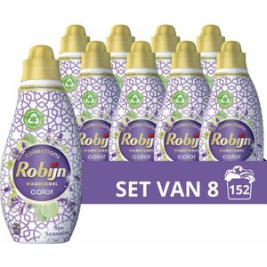 8x Robijn Klein & Krachtig Wasmiddel Spa Sensation 19 Wasbeurten 665 ml