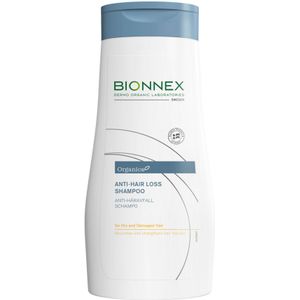 3x Bionnex Organica Anti-Haaruitval Shampoo Droog en Beschadigd Haar 300 ml