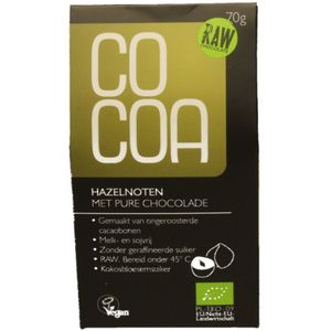 3x Cocoa Ballen Raw Food Hazelnoot Bio 70 gr