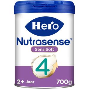 2x Hero Baby Nutrasense 4 Peutermelk (vanaf 24 mnd) 700 gr