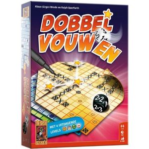 999 Games Dobbel Vouwen - Dobbelspel voor jong en oud - Rol, schrijf en vouw!