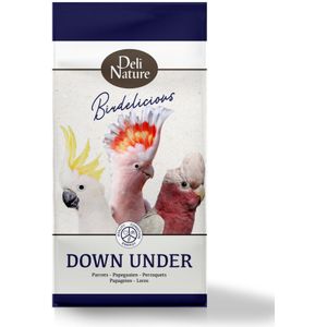 5x Deli Nature Birdelicious Papegaaien Down Under 750 gr