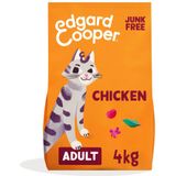 3x Edgard & Cooper Kattenvoer Adult Kip 4 kg