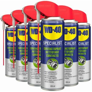 6x WD-40 Specialist® Contactspray 250 ml