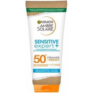 3x Garnier Ambre Solaire Sensitive Expert+ Zonnebrandmelk SPF 50+ Ceramide Protect 175 ml