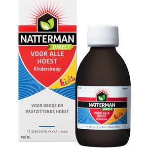Natterman - Voor Alle Hoest - Kindersiroop - 180 ml