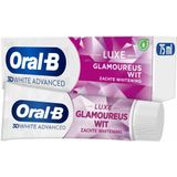 12x Oral-B Tandpasta 3DWhite Advanced Luxe Glamorous White 75 ml