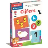 Leer tellen met Clementoni Education Cijfers - een educatief spel voor kinderen van 3-5 jaar