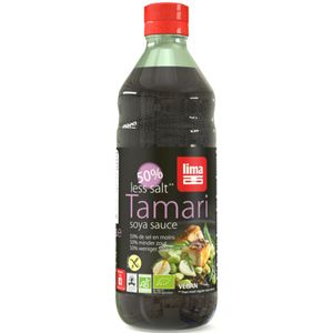 3x Lima Tamari 50% minder Zout Bio 500 ml