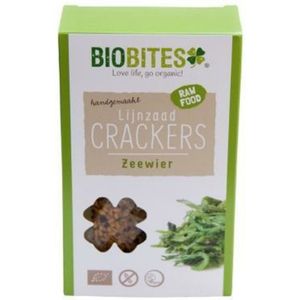 3x Biobites Crackers Raw Zeewier Bio 2 stuks