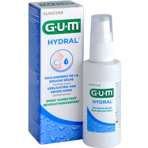 6x GUM Hydral Bevochtigingsspray 50 ml