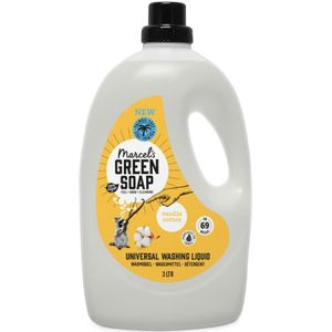 Marcel's Green Soap Wasmiddel Katoen & Vanille 69 Wasbeurten 3 liter