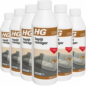 6x HG Tapijtreiniger 500 ml