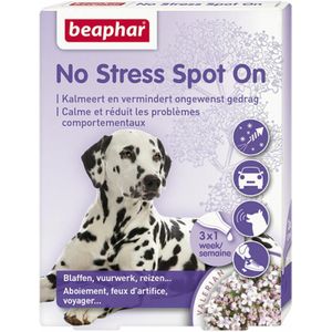 6x Beaphar No Stress Spot On Hond 3 pipetten