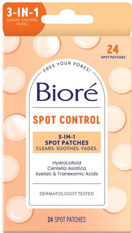 Bioré 3-in-1 Anti Spot Patches 24 stuks