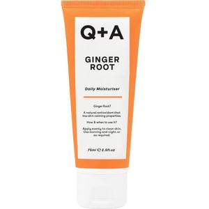 3x Q+A Ginger Root Daily Moisturiser 75 ml