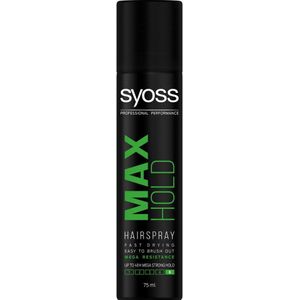 1+1 gratis: Syoss Max Hold Haarspray 75 ml