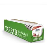 16x Yarrah Bio Kattenvoer Paté Rund - Kip 100 gr